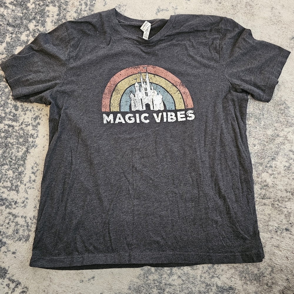 Disney fans!! Perfect shirt to wear to the park or at home. 2x tshirt.